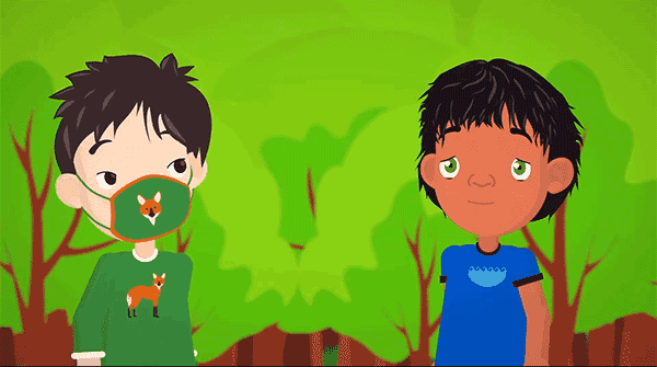 Video de animação infantil