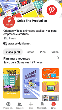 Criação de vídeos nativos engajam mais 2 videos no pinterest