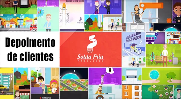 Produtora de video animado 2 Video depoimento de clientes