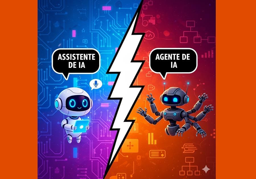 assiste de ia versus agente de ia